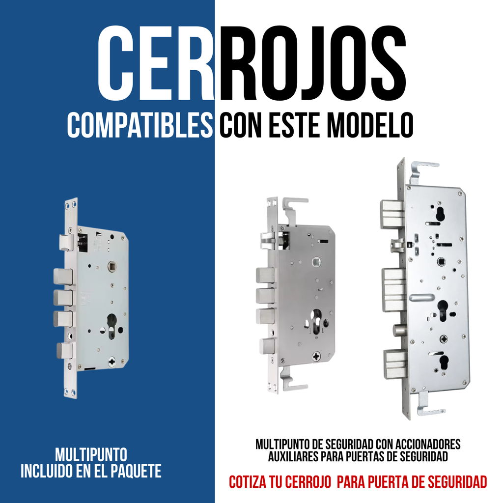 Cerradura inteligente Fortress S15 Face con reconocimiento facial, huella dactilar y control remoto para máxima seguridad en hogares y negocios