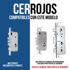 Cerradura inteligente Fortress S15 Face con reconocimiento facial, huella dactilar y control remoto para máxima seguridad en hogares y negocios