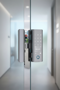 Cerradura Inteligente BL2 Glass para puertas de cristal con huella digital y tarjeta RFID diseño elegante y moderno