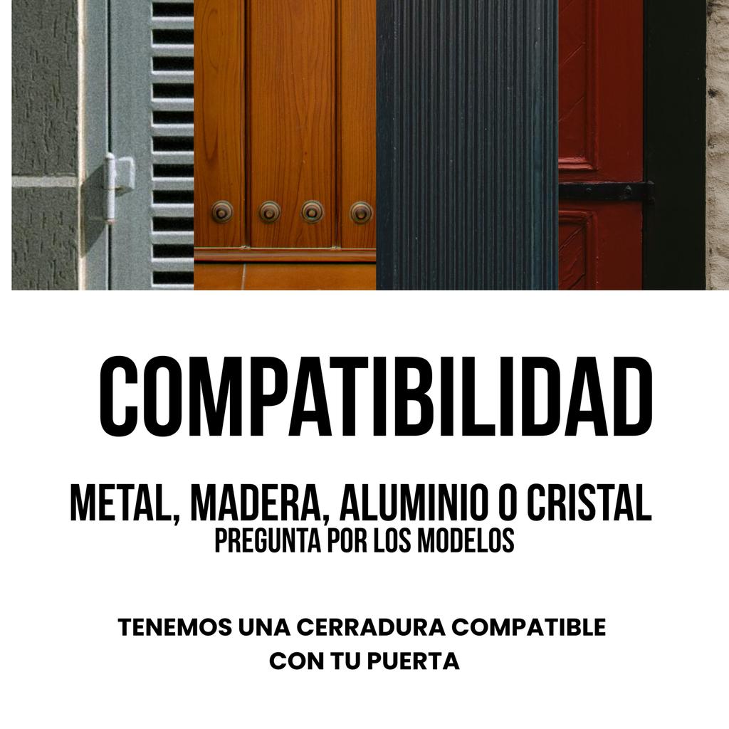 Cerradura inteligente Fortress S15 Face con reconocimiento facial, huella dactilar y control remoto para máxima seguridad en hogares y negocios.