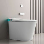 Sanitario Inteligente Aura S1 en baño moderno con bidé de agua tibia y asiento calefaccionado