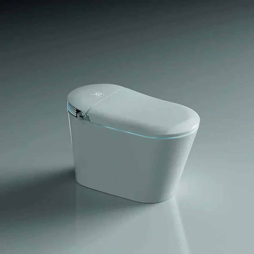 Sanitario Inteligente Aura S1 con bidet agua tibia, asiento calefaccionado y secado automático en diseño premium