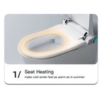 Sanitario Inteligente Aura S1 con bidé de agua tibia, asiento calefaccionado y secado automático de alta gama