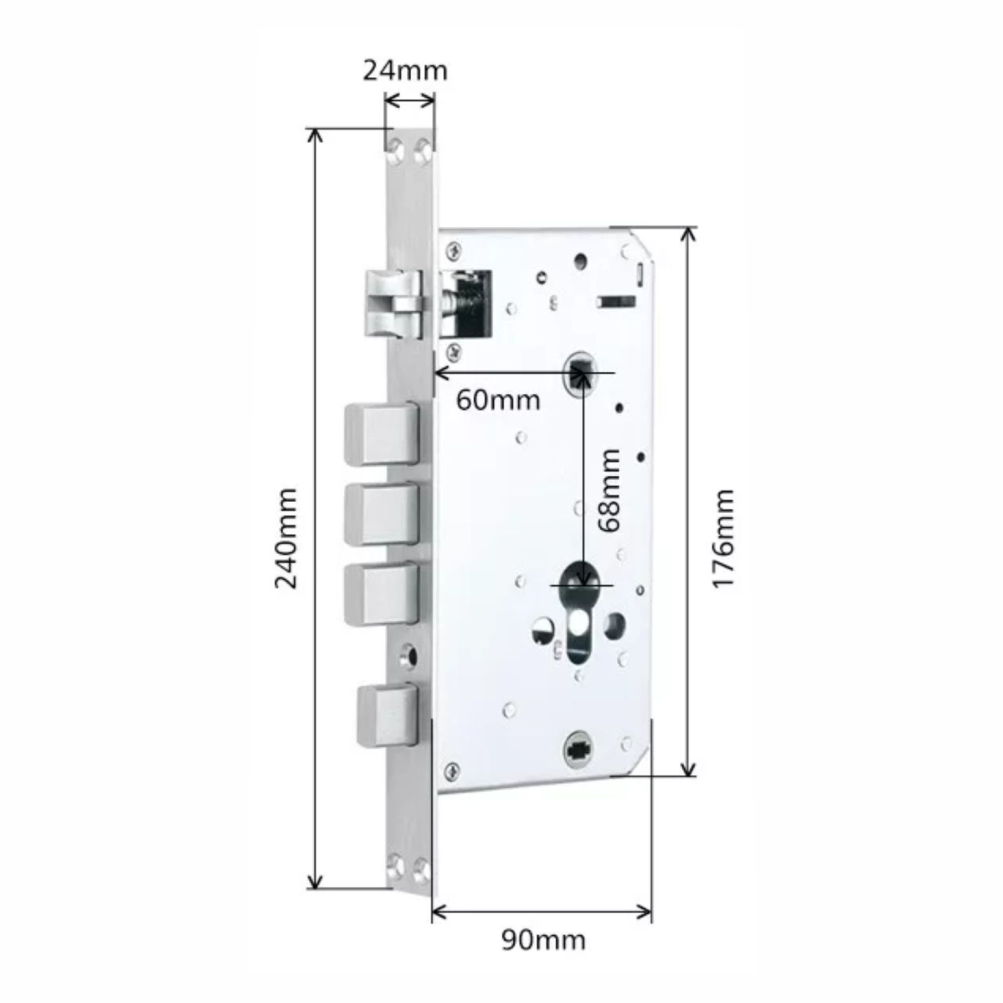 Cerradura Inteligente X8 con Huella y App | Seguridad para Casa en México