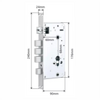 Cerradura Inteligente X8 con Huella y App | Seguridad para Casa en México